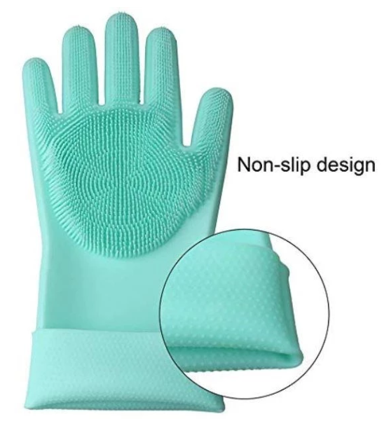 Silicone Dish Washing Gloves (Multi-purpose)