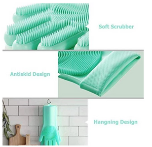 Silicone Dish Washing Gloves (Multi-purpose)
