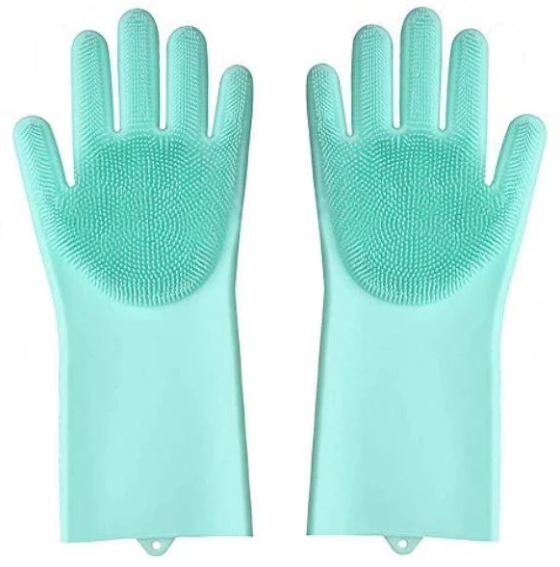 Silicone Dish Washing Gloves (Multi-purpose)