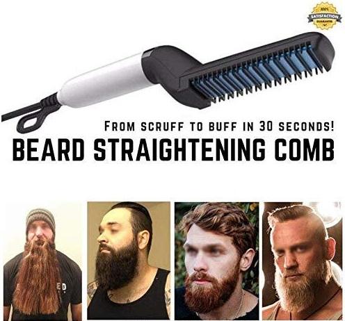 Instant Beard Comb Straightener