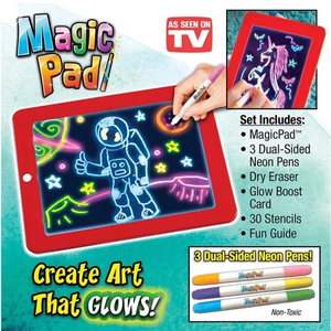 Fluorescent luminous Kid's Magic board