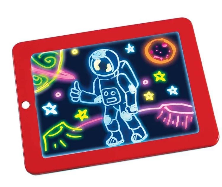 Fluorescent luminous Kid's Magic board